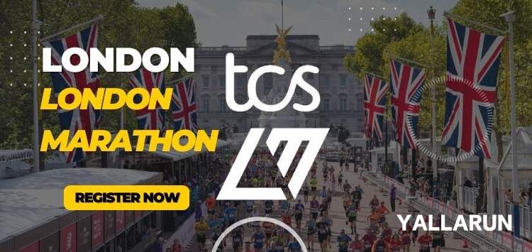 2025 TCS London marathon banner