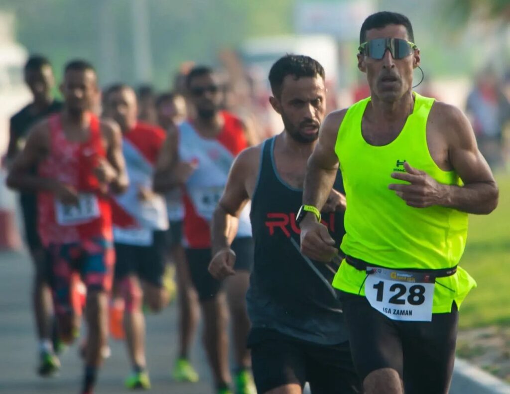 People running at the Bahrain Road Runners