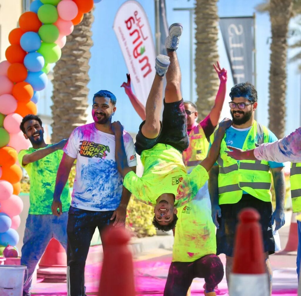 Talabat X Bahrain Road Runners, Color Run