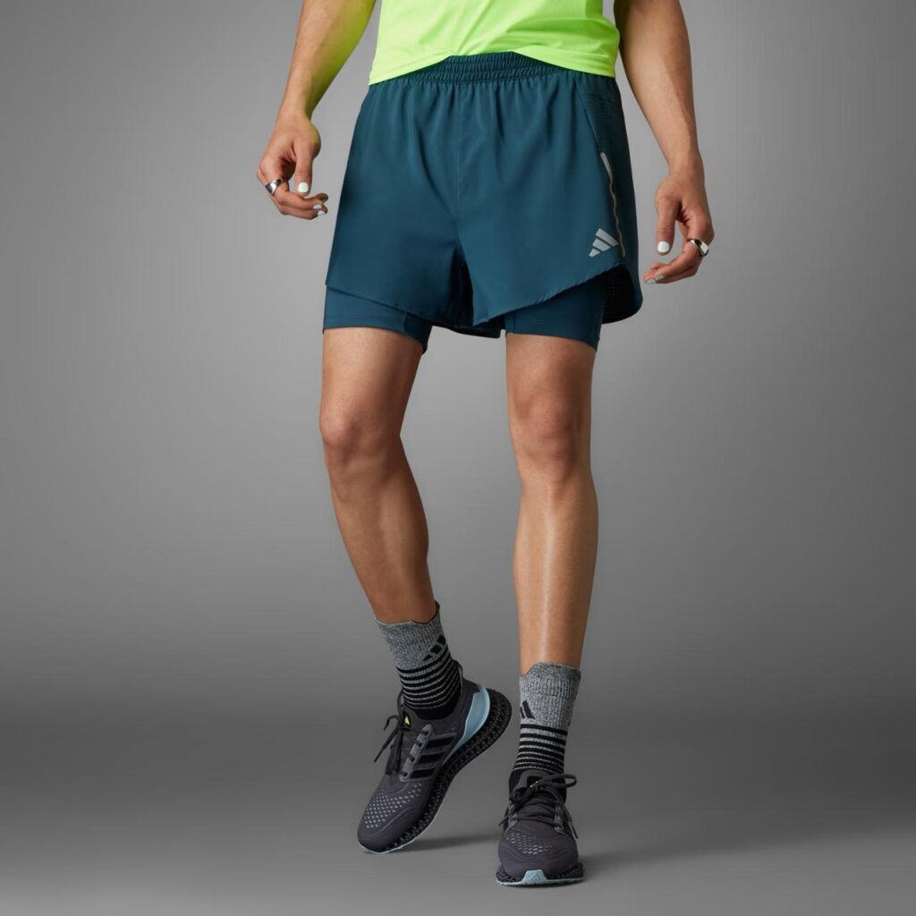 ADIDAS DESIGNED 4 RUNNING 2-IN-1 SHORTS