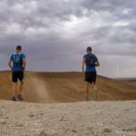 People in the magnificent Agafay Desert Run