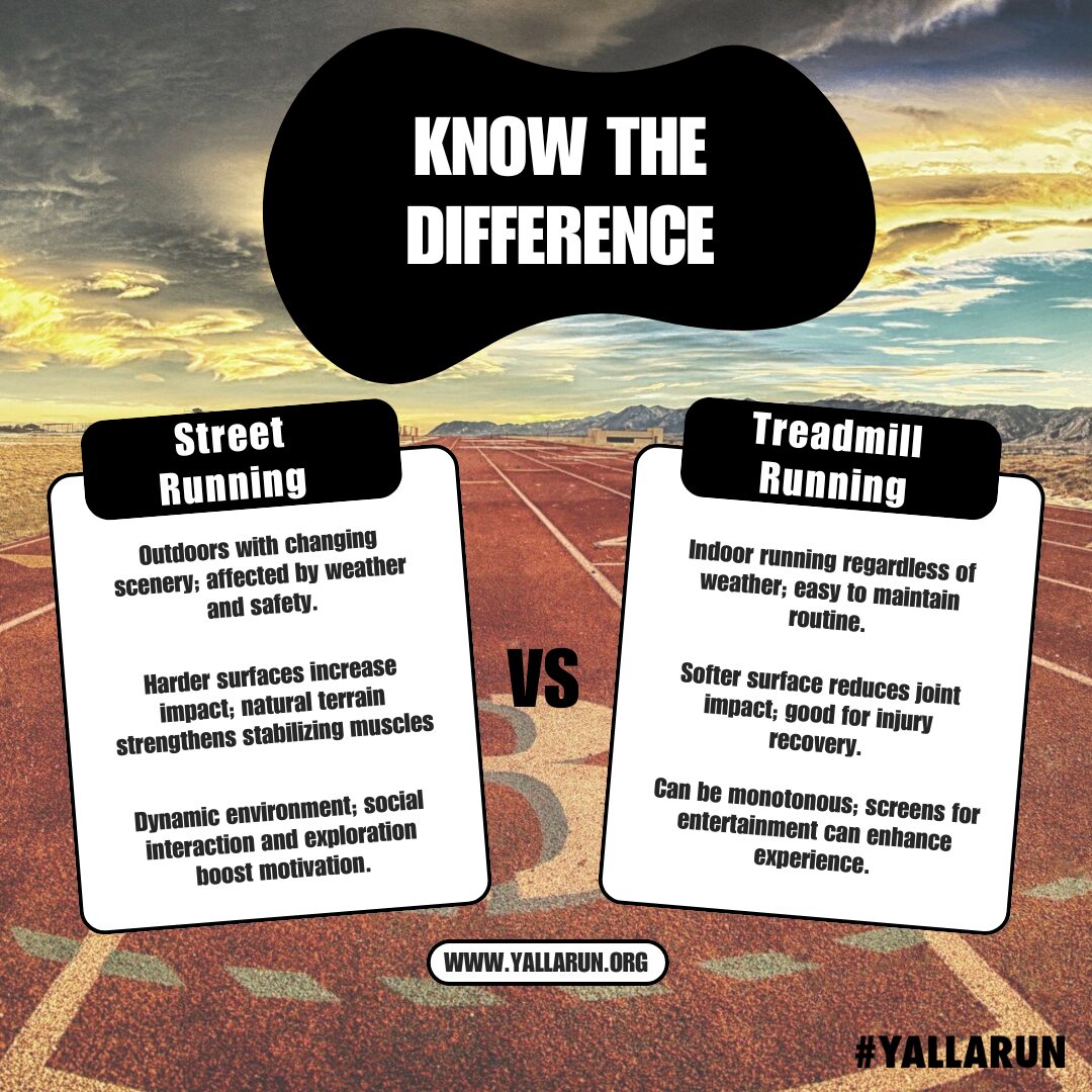 Running Difference Street Running vs. Treadmill Running: 5 Key Differences You Should Know ...
