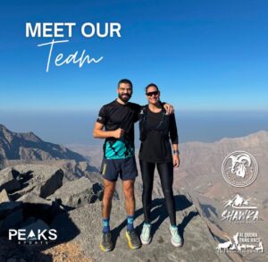 Dana Matar and Samer Kaedbey, The organizers of G.O.A.T Ultra Race