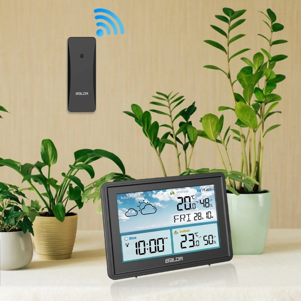 A Multifunctional Digital Weather Clock That Can Monitor Weather, Temperature, and Humidity